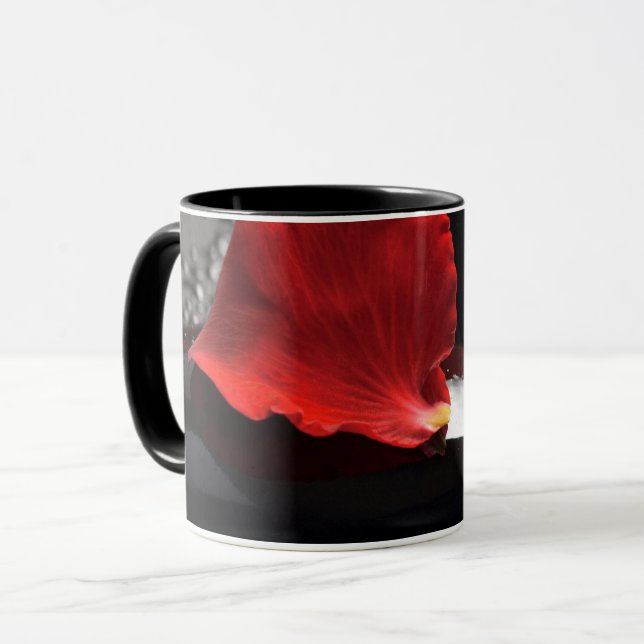 Schwarzes u. Rot Tasse (Vorderseite Links)