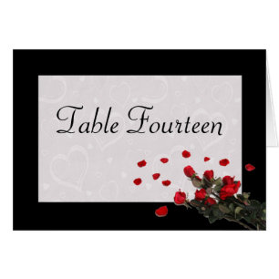 Schwarzes u. Rote Rosen - Wedding