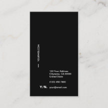 Schwarzes u. WhiteTypography