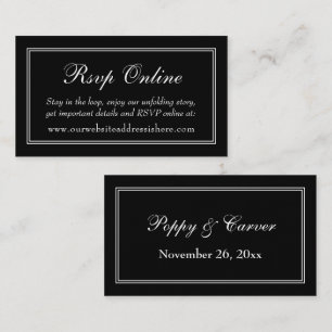 Schwarzes UAWG Online Begleitkarte