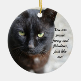 Schwarzes Übersichtsbild mit Motivierend Zitat Keramik Ornament