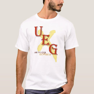 Schwarzes UEG Spiel zu unserem extremen T - Shirt