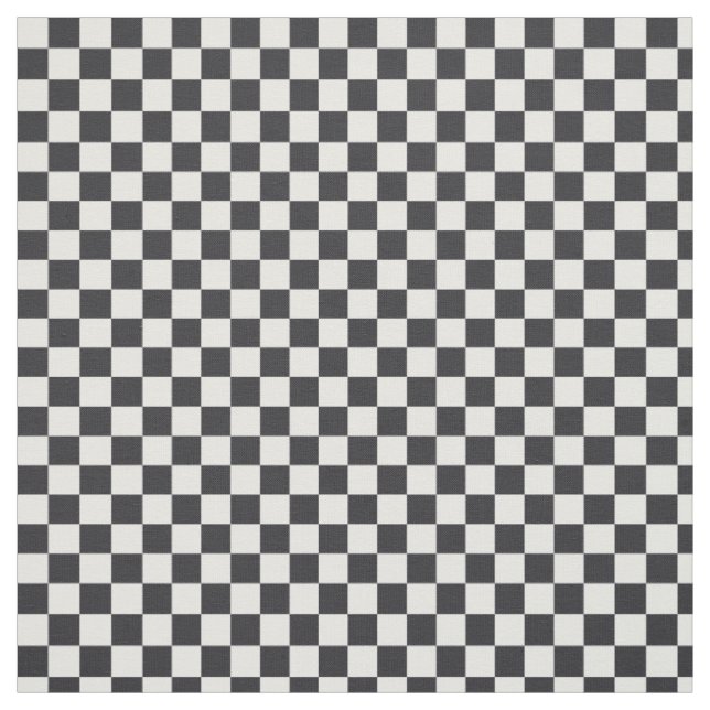 Schwarzes und benutzerdefiniertes Farbweißes Prüfp Stoff (Muster)