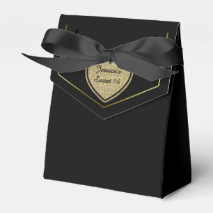 Schwarzes und Bevorzugungs-Geschenkboxen des Geschenkschachtel