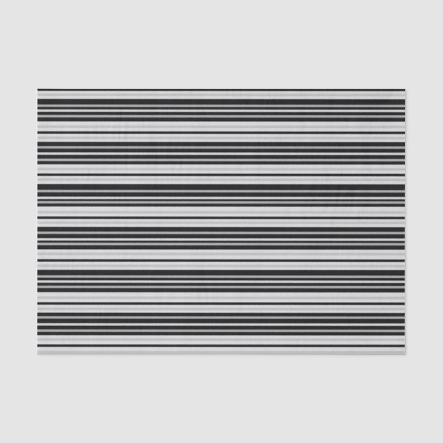 Schwarzes und graues horizontales seidenpapier (Vorderseite)