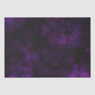 Schwarzes und Lila Bokeh Seidenpapier