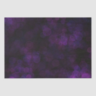 Schwarzes und Lila Bokeh Seidenpapier