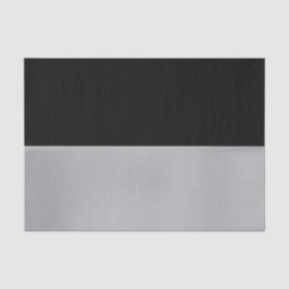 Schwarzes und silbernes Seidenpapier