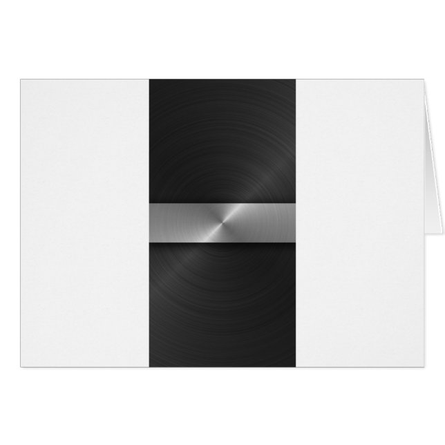 Schwarzes und Stahl (Vorderseite (Horizontal))