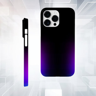 Schwarzes Violet Gradient Glow Case-Mate iPhone 14 Pro Max Hülle