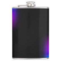 Schwarzes Violet Gradient Glow