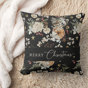 Schwarzes Weihnachten Kissen