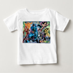 Schwärzeste NachtComic-Platte - Farbe Baby T-shirt