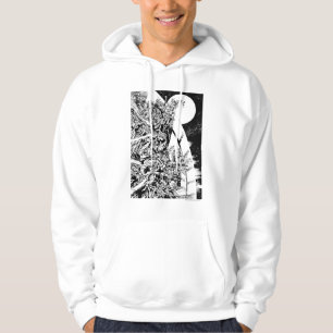 Schwärzeste Nachtgruppe und Mond 2 Hoodie
