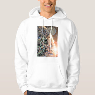 Schwärzeste Nachtgruppe und -mond Hoodie