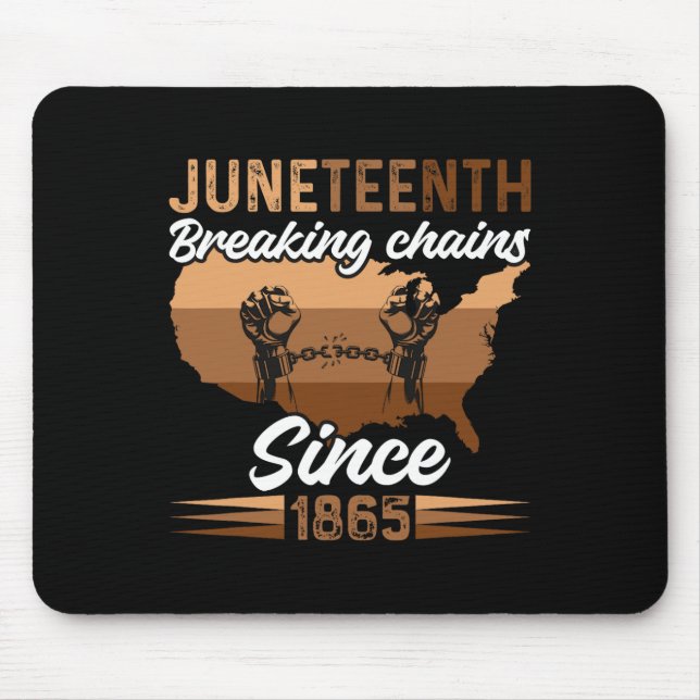Schwarzgeschichte Mon 1865 Mousepad (Vorne)