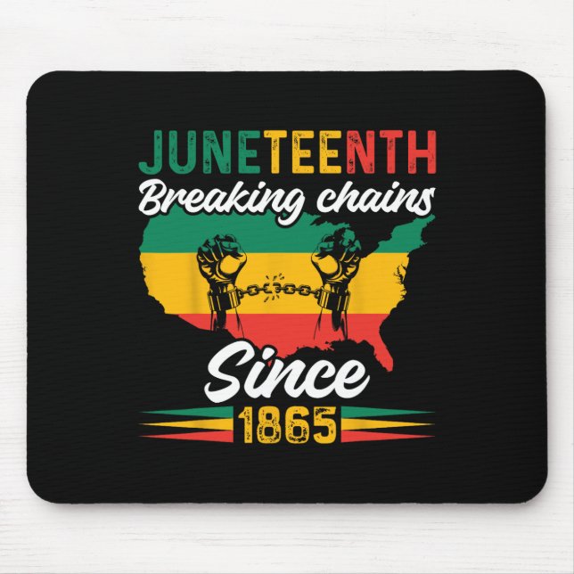 Schwarzgeschichte Mon 1865 Mousepad (Vorne)
