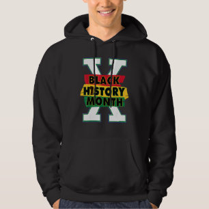 Schwarzgeschichte Monat 2022 Afrikanische Amerikan Hoodie