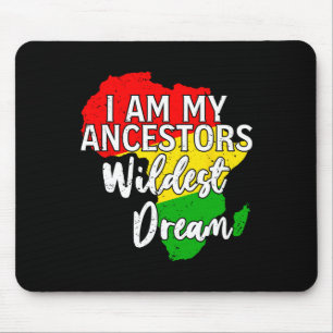 Schwarzgeschichte Monat Afrikanische Blm-Juneteent Mousepad