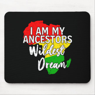 Schwarzgeschichte Monat Afrikanische Blm-Juneteent Mousepad