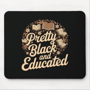 Schwarzgeschichte Monat Afrikanische Roots Melanin Mousepad