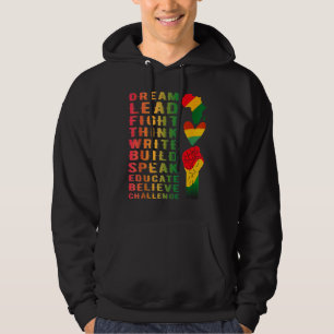 Schwarzgeschichte Monat Afrikanischer Amerikaner f Hoodie