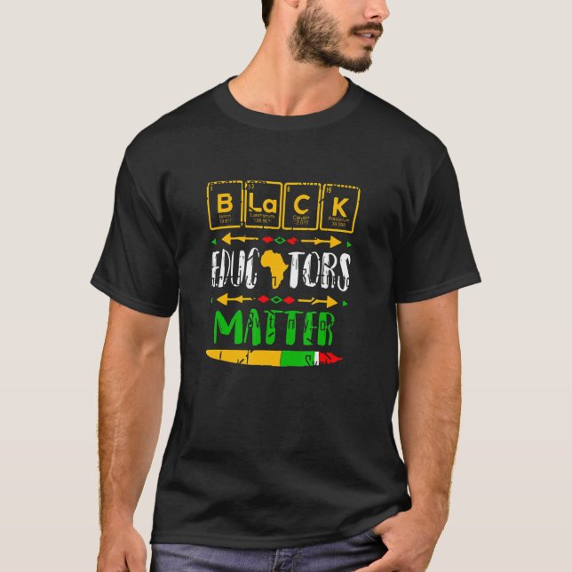 Schwarzgeschichte Monat Afrikanischer amerikanisch T-Shirt (Vorderseite)