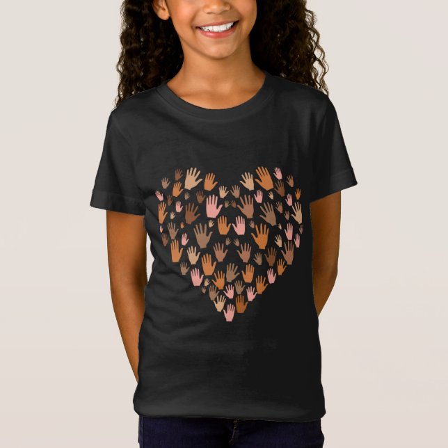 Schwarzgeschichte Monat Afrikanischer Melanin-Stol T-Shirt (Vorderseite)