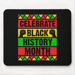 Schwarzgeschichte Monat Afrikanisches Amerikanisch Mousepad