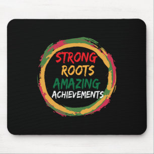 Schwarzgeschichte Monat Afrikanisches Amerikanisch Mousepad