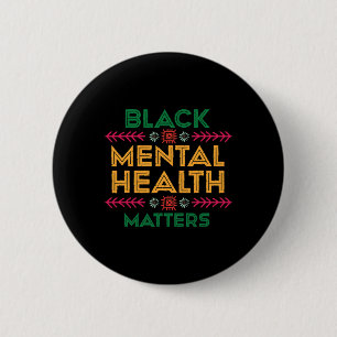 Schwarzgeschichte Monat für schwarzes psychisches Button