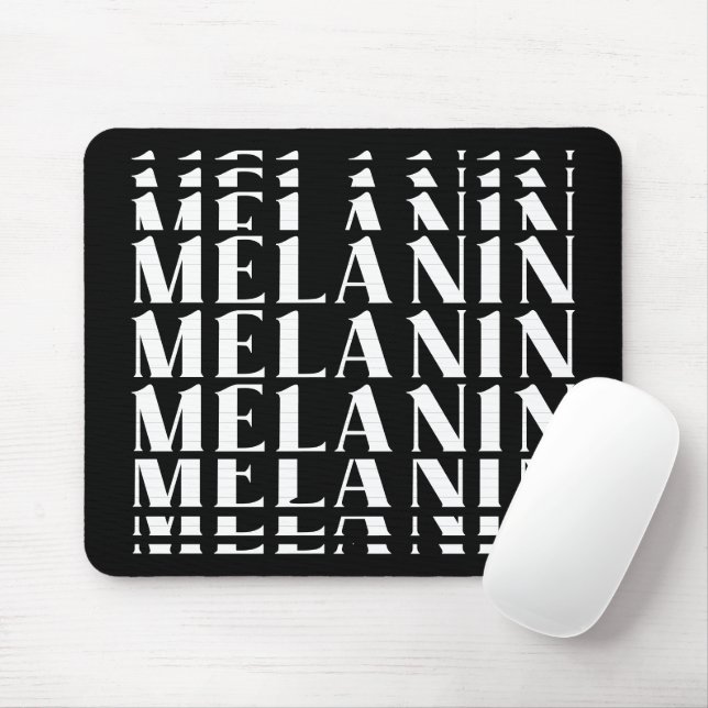 Schwarzgeschichte Monat Juni 19. Melanin Mousepad (Mit Mouse)