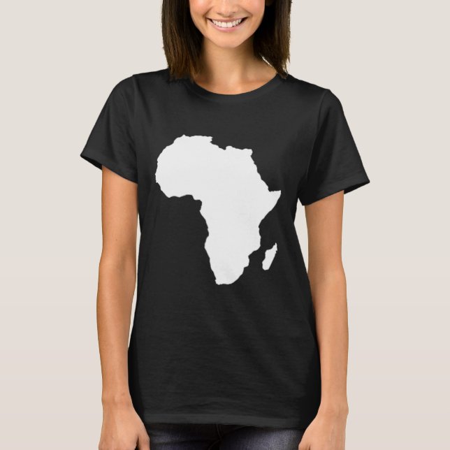 Schwarzgeschichte Monat Juni Subtle Africa T-Shirt (Vorderseite)