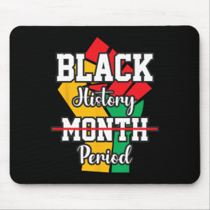 Schwarzgeschichte Monat Melanin Afrika Amerika Mousepad