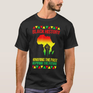 Schwarzgeschichte Monat stolzer Afrikaner T-Shirt
