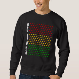 Schwarzgeschichte Monat Sweatshirt