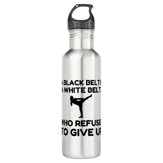 SCHWARZGURT EDELSTAHLFLASCHE (Vorderseite)