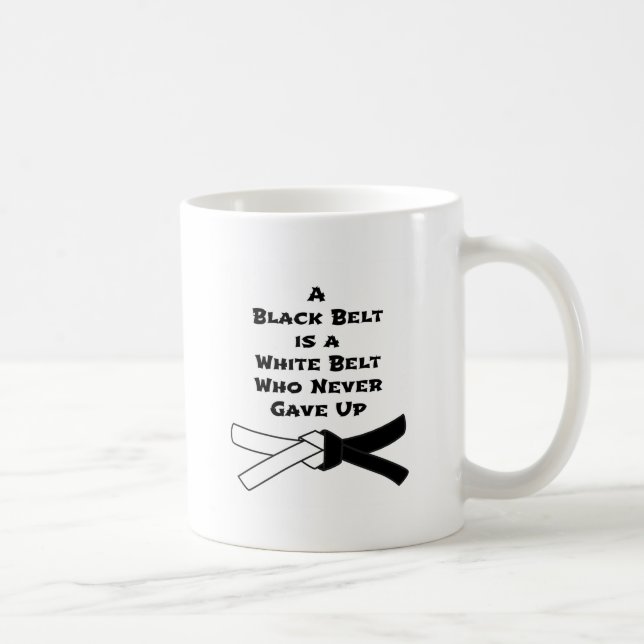 Schwarzgurt Kaffeetasse (Rechts)