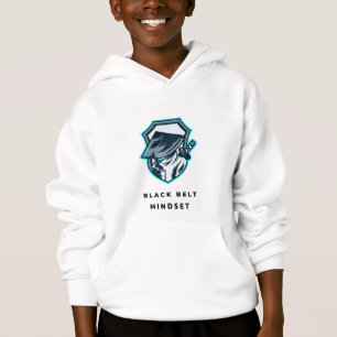 Schwarzgürtel-Mentalität Jungen Hoodie