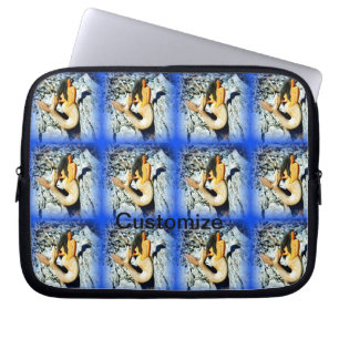 Schwarzhaarige Meerjungfrauen Thunder_Cove Laptopschutzhülle