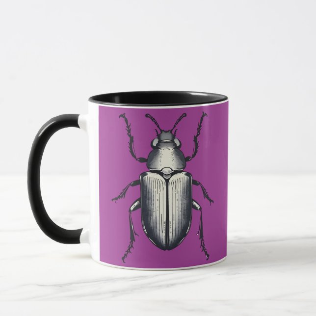 Schwarzkäfer Tasse (Links)