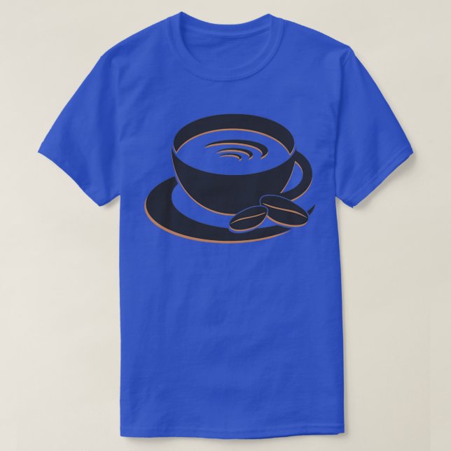 Schwarzkaffeemarke T-Shirt (Design vorne)
