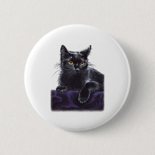Schwarzkatze SHIRT Button