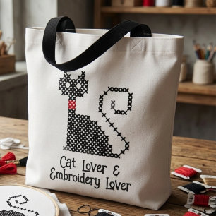 Schwarzkatzenliebhaber Tasche