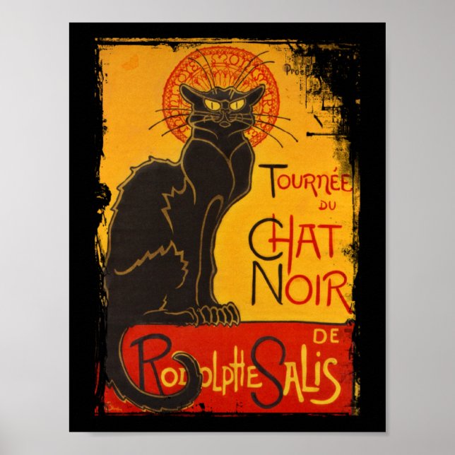 Schwarzkatzenturnee Poster (Vorne)