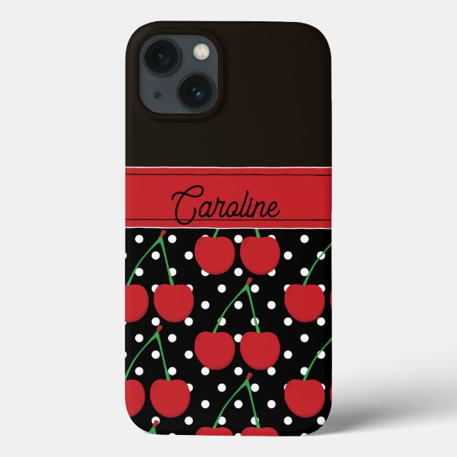 Schwarzkehldosen Vintag personalisiert Case-Mate iPhone Hülle (Rückseite)