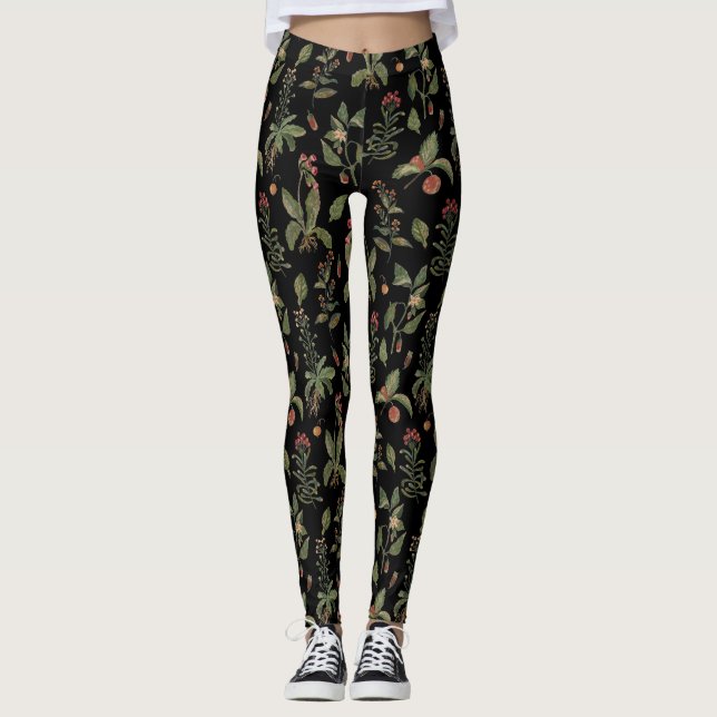 Schwarzkernkraut Leggings (Vorderseite)