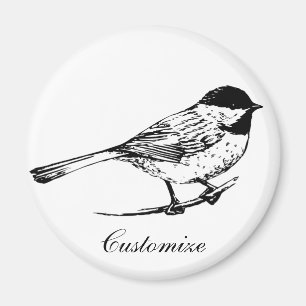 Schwarzkichererbse Thunder_Cove Magnet
