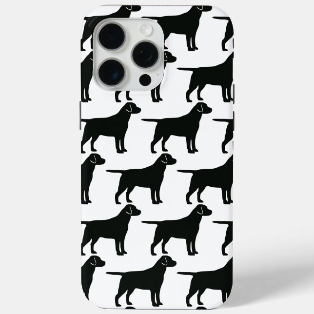 Schwarzkleckhund Case-Mate iPhone Hülle (Rückseite)