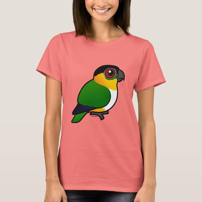 Schwarzkopfpapagei T-Shirt (Vorderseite)
